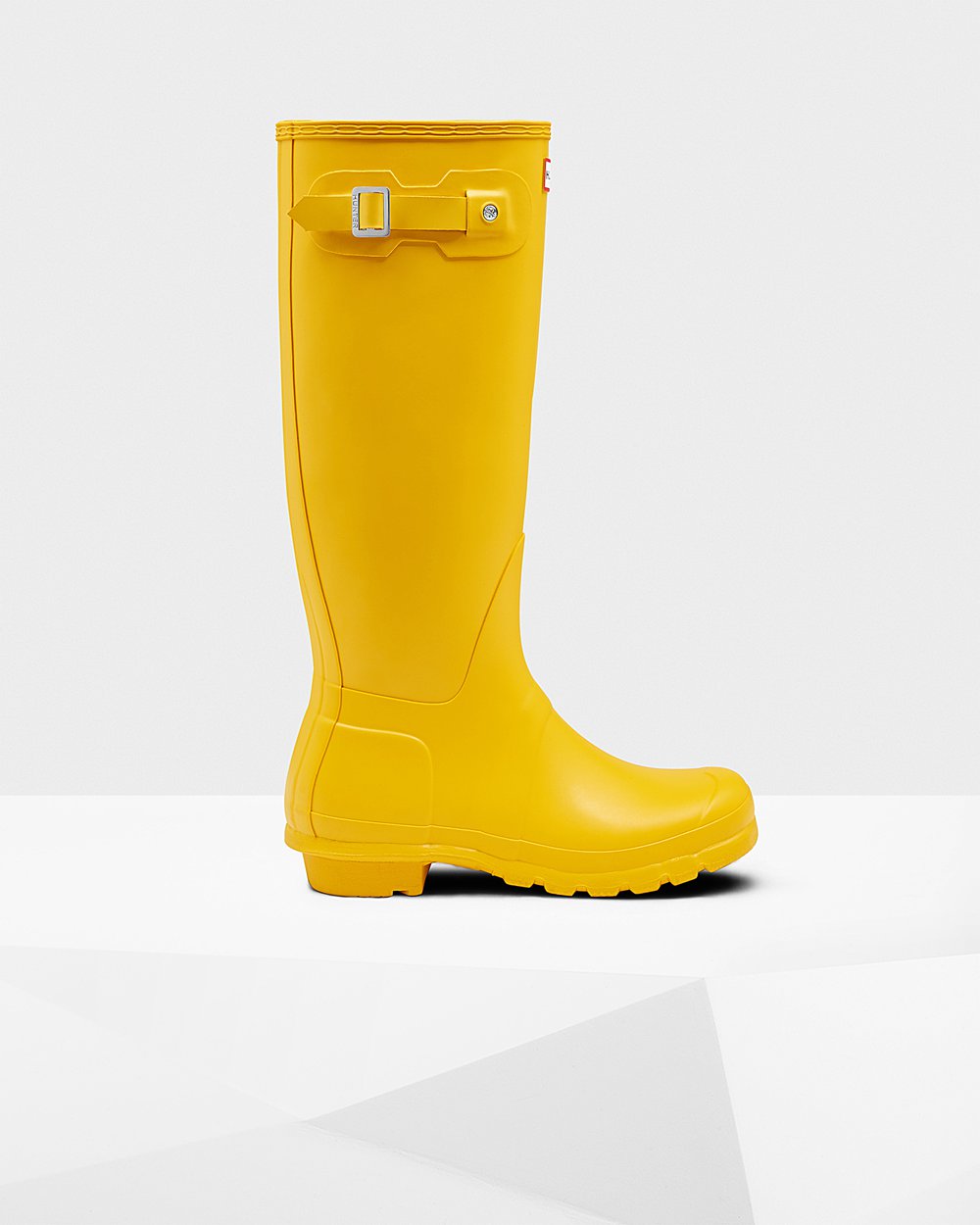 Women Hunter Original | Tall Rain Boots Yellow | NZ-87523-HDUJ